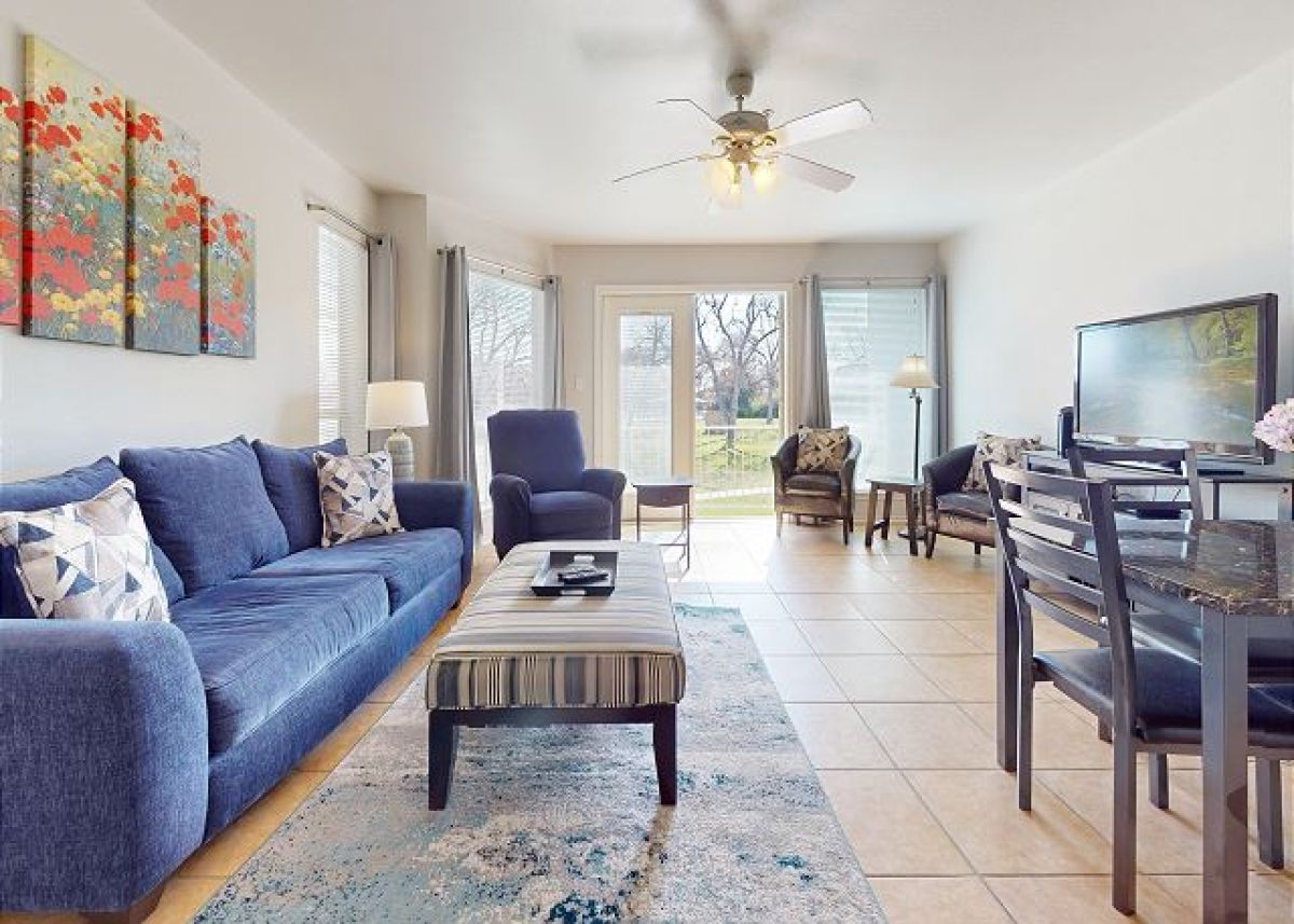 Living and dining room