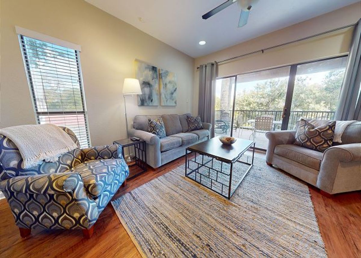 Living Room with sleeper sofa